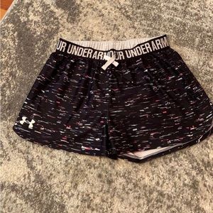 Girls under armor shorts